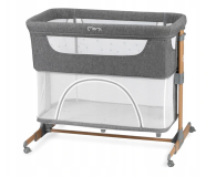 MoMi Smart Bed łóżeczko dostawne 4w1 szare - 1027759 - zdjęcie 1